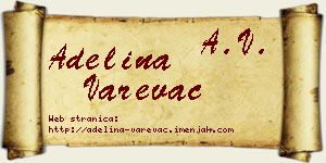 Adelina Varevac vizit kartica